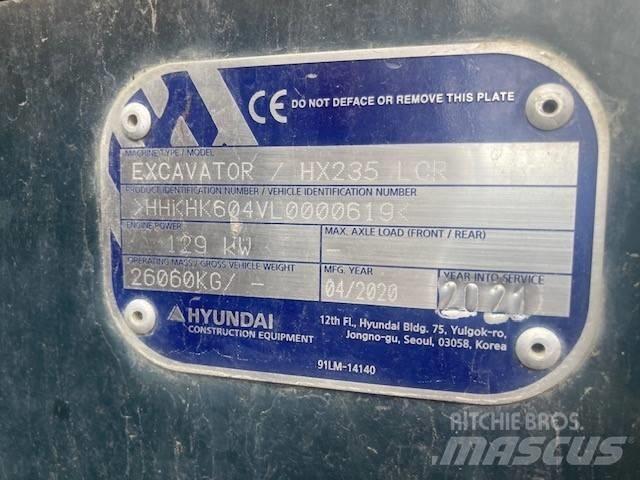 Hyundai HX 235 LCRD Bageri gusjeničari