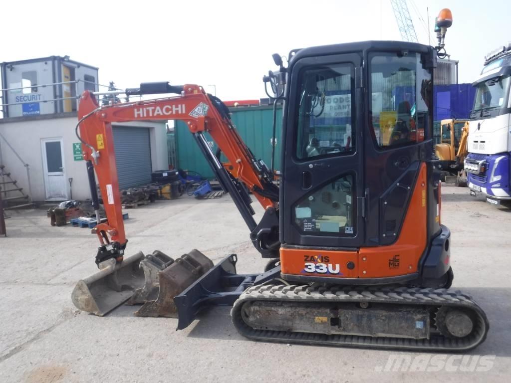 Hitachi ZX 33 U-6 Mini bageri <7t