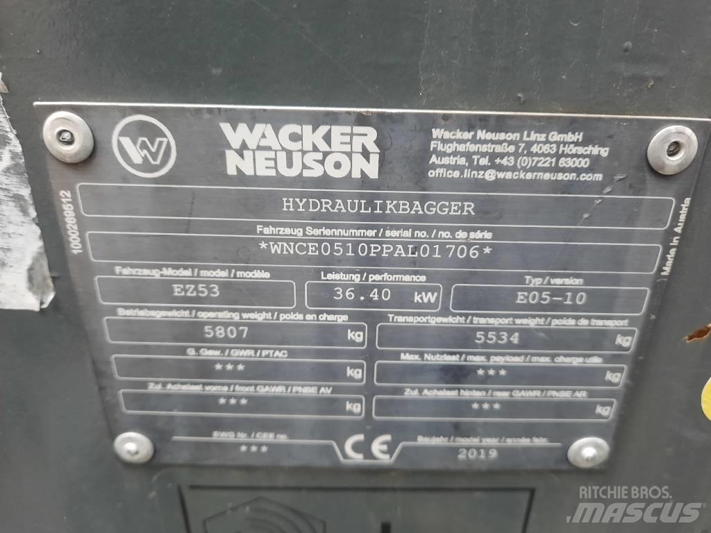Wacker Neuson EZ 53 Mini bageri <7t