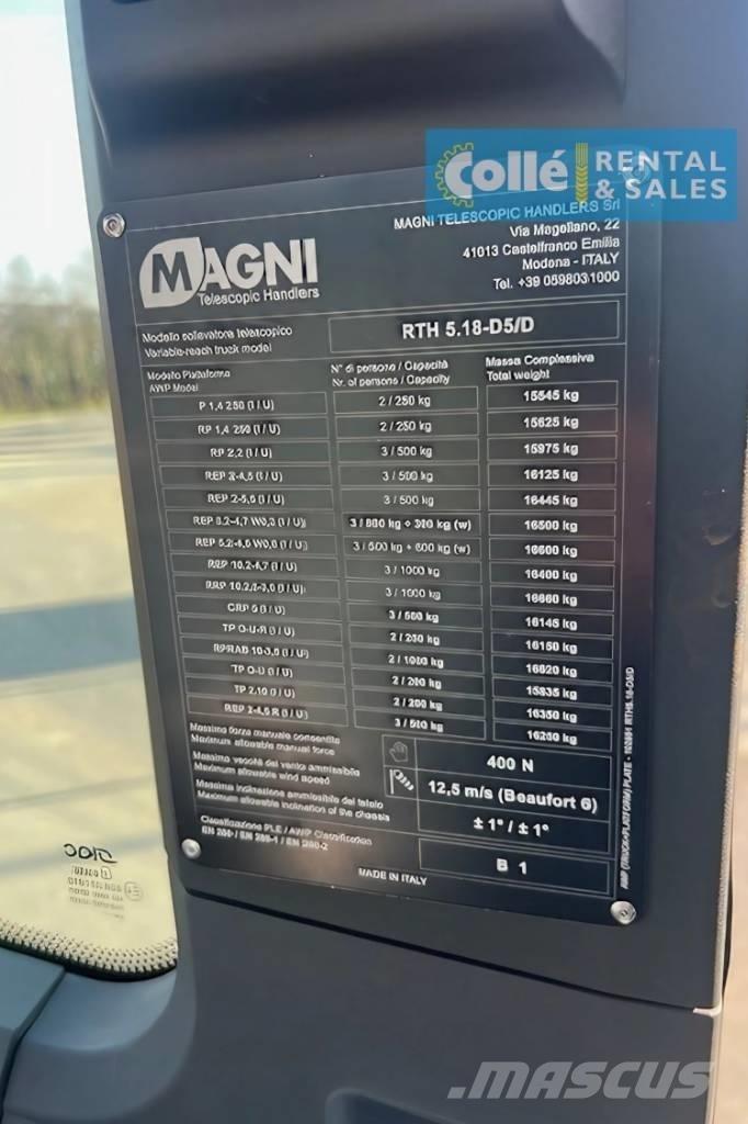 Magni RTH 5.18 | 2024 Teleskopski viličari