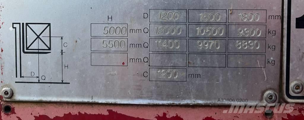Kalmar DCE 120-12 Dizelski viličari