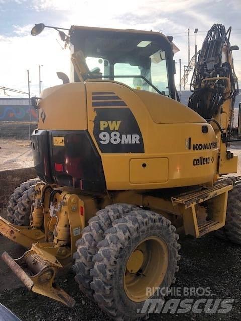 Komatsu PW 98 MR Bageri na kotačima