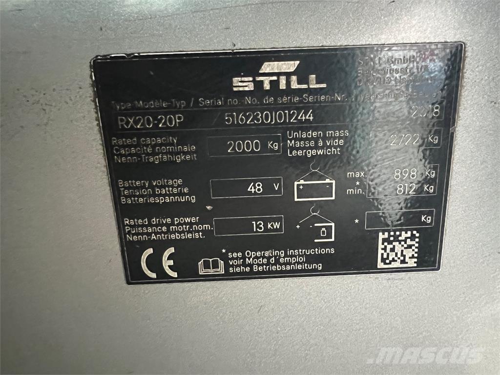 Still RX20-20P Električni viličari