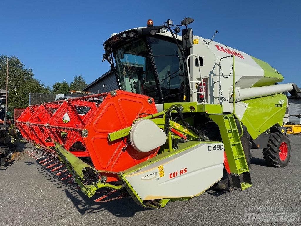 CLAAS Tucano 420 Kombajni