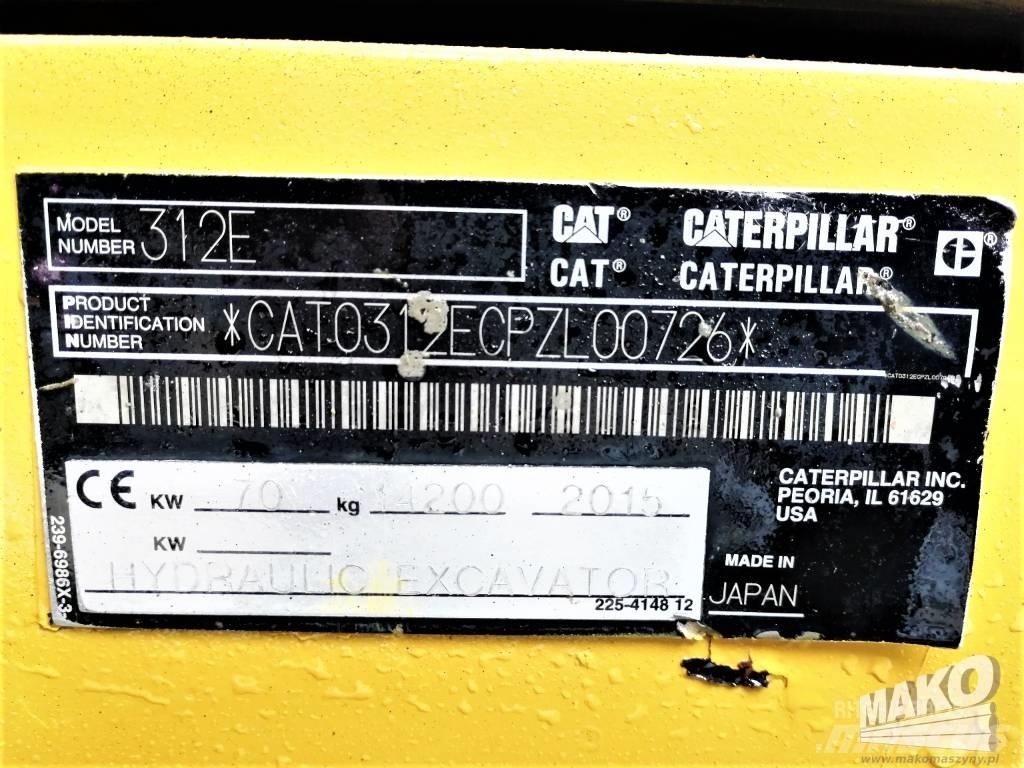 CAT 312 E Bageri gusjeničari