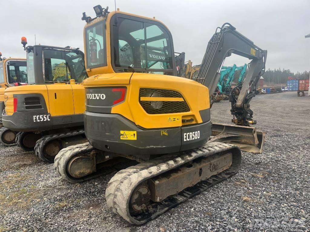 Volvo ECR 58 D Mini bageri <7t