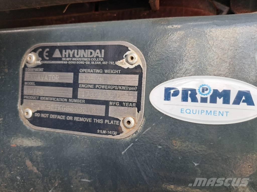 Hyundai HW 160 Bageri na kotačima