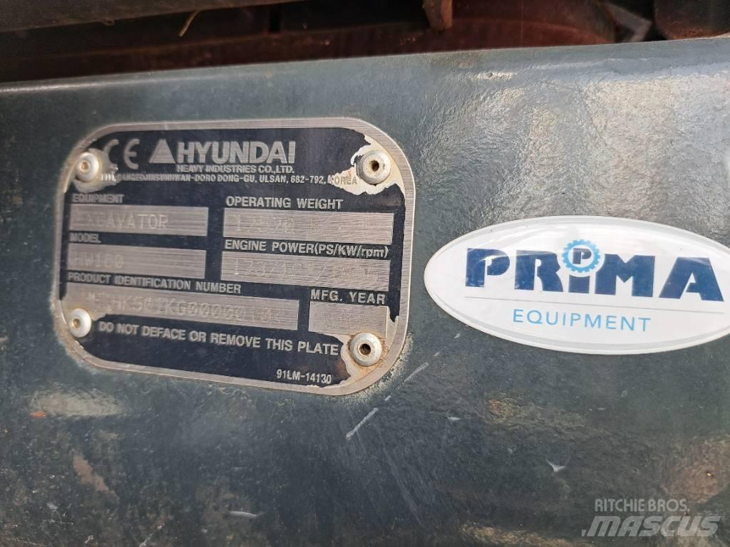 Hyundai HW160 Bageri na kotačima