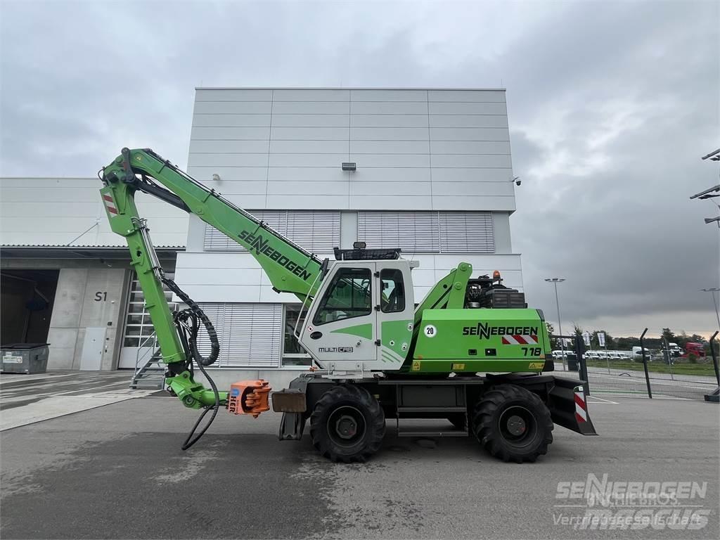 Sennebogen 718 M Bageri za manipuliranje materijalom / otpadom