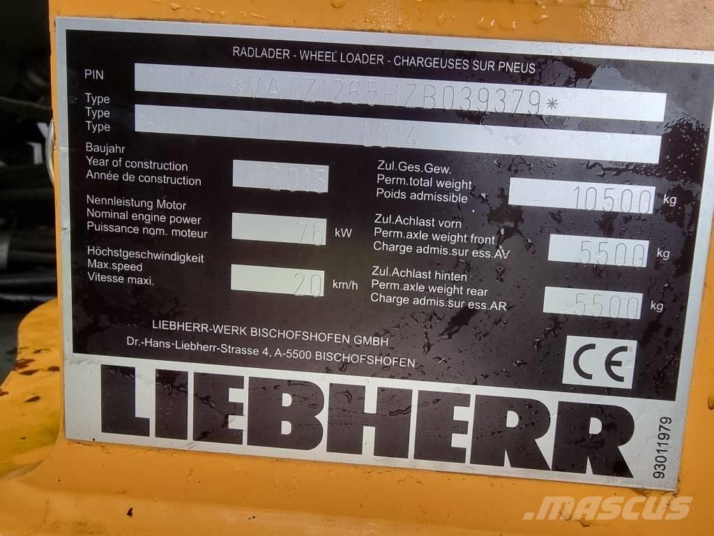 Liebherr L 514 Utovarivači na kotačima