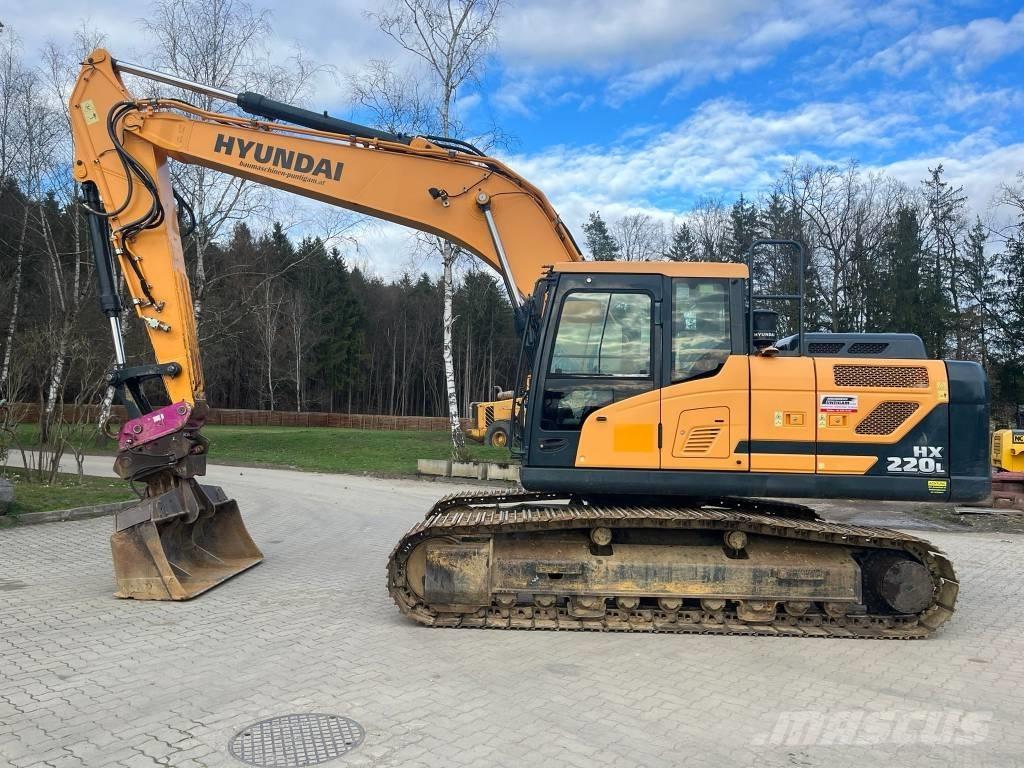 Hyundai HX 220 L Bageri gusjeničari