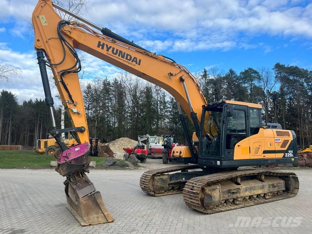 Hyundai HX 220 L Bageri gusjeničari