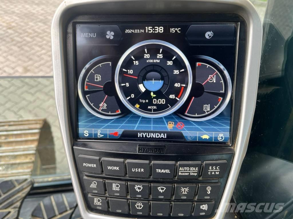 Hyundai HX 220 L Bageri gusjeničari