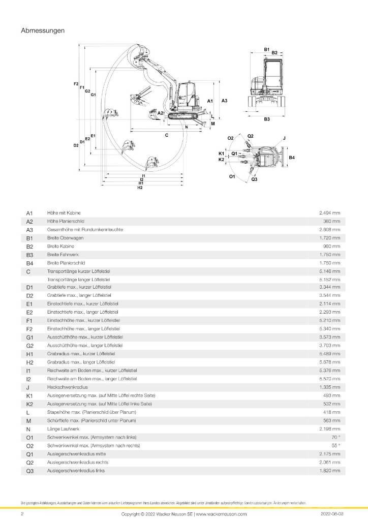 Wacker Neuson ET 42 Bageri gusjeničari