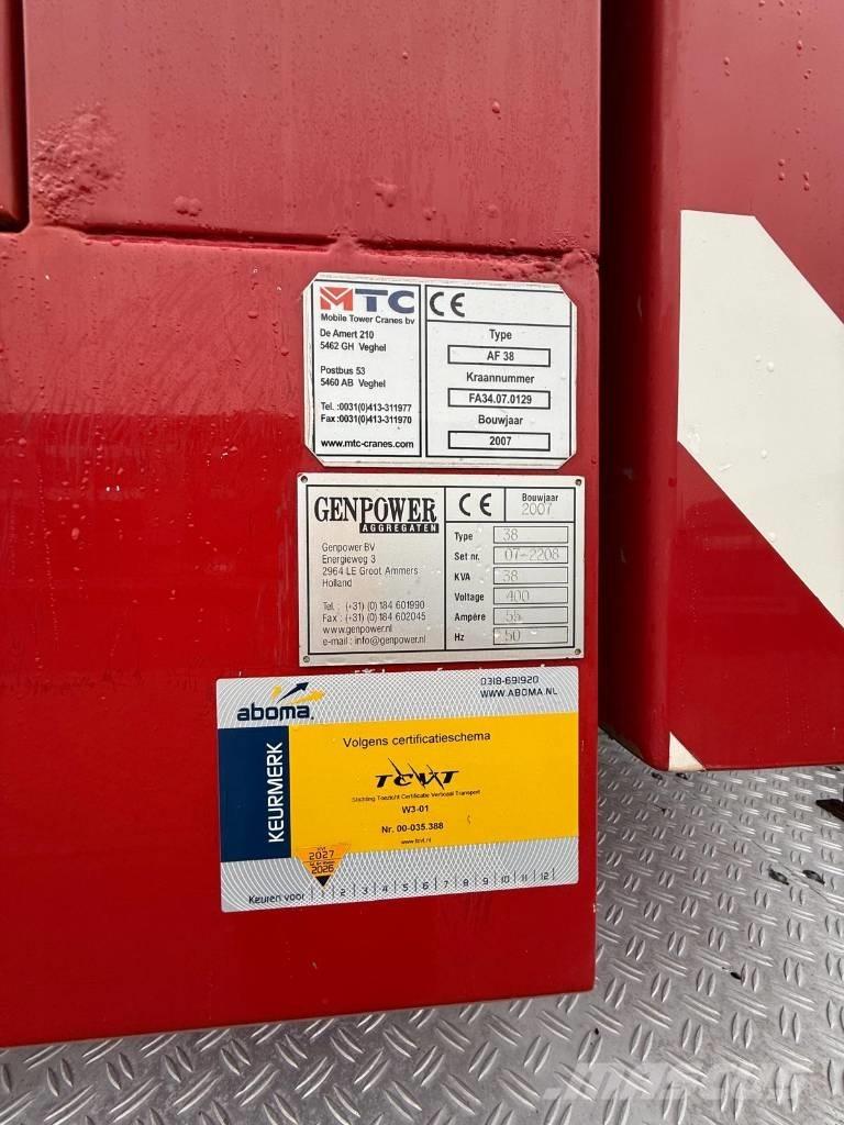 Faun AF 38 Toranjski kranovi