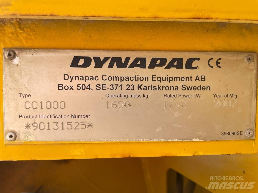 Dynapac CC 1000 Valjci sa dvojnim bubnjem