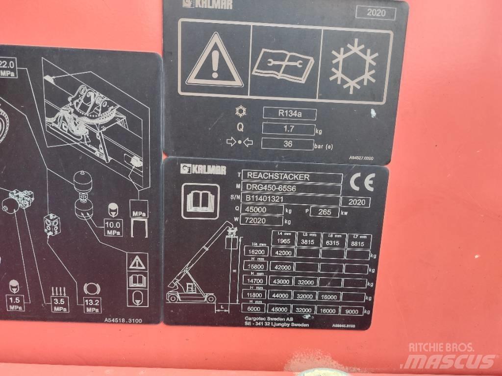 Kalmar DRG450-65S6 Dohvatni viličari