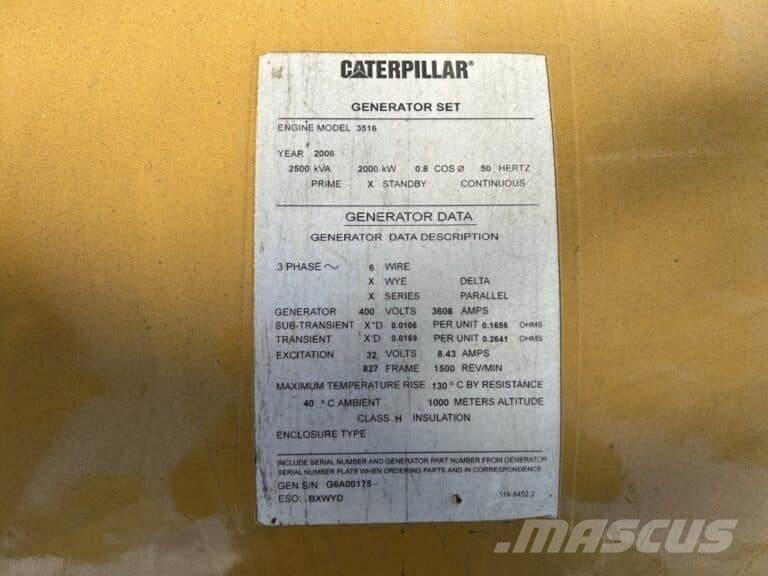 CAT SR4 - 827 frame Ostali agregati