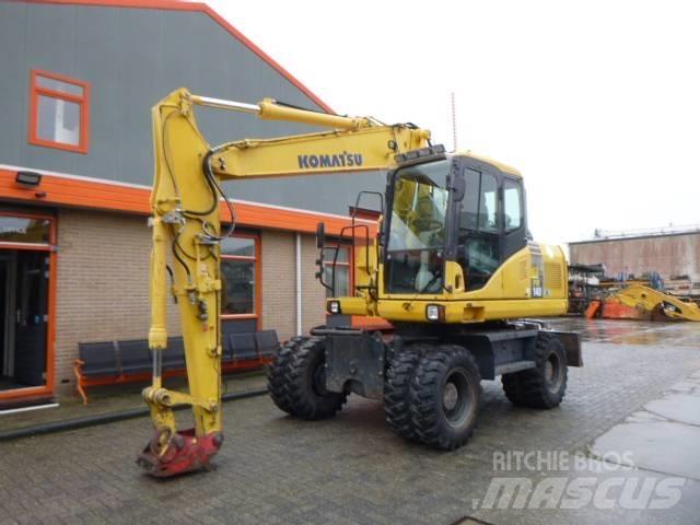 Komatsu PW 140-7 Bageri na kotačima