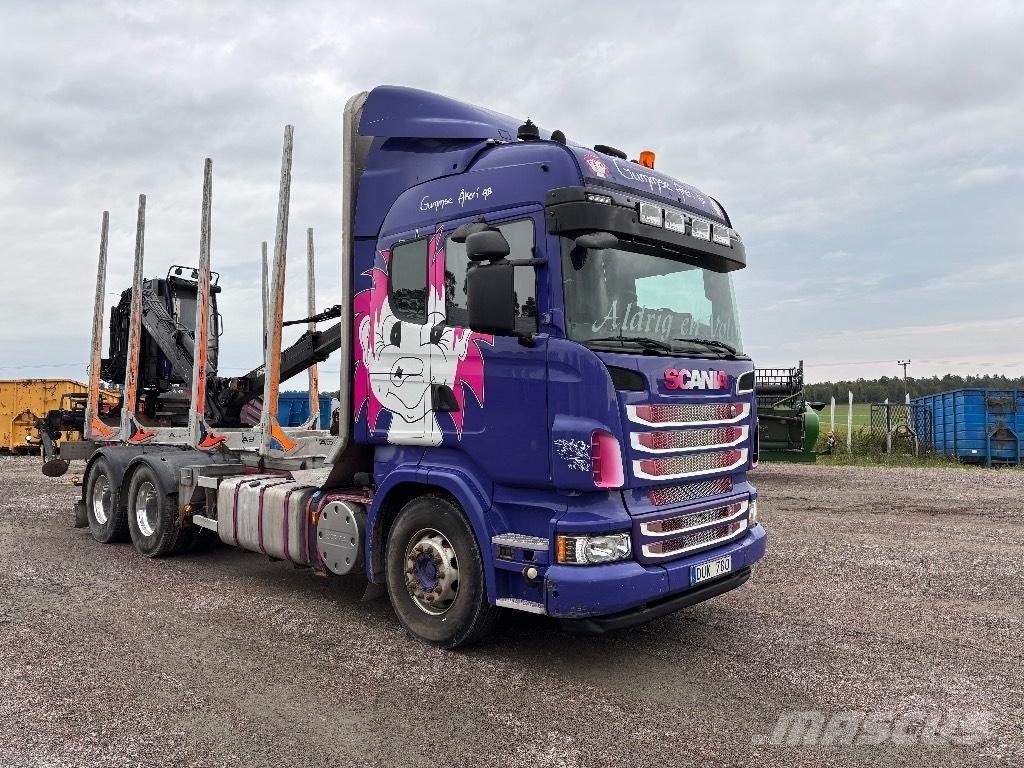 Scania 560. 6x4 Kamioni za drva