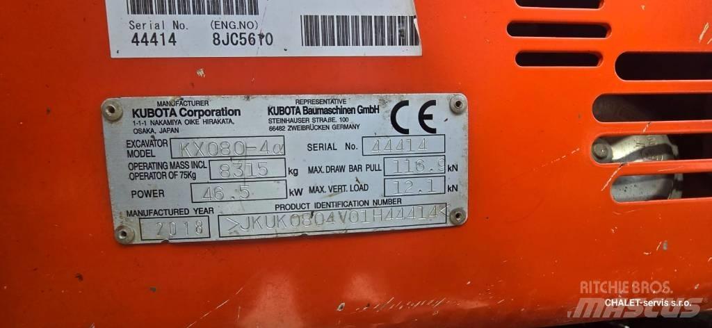 Kubota KX 808-4 A2 Midi bageri 7t – 12t
