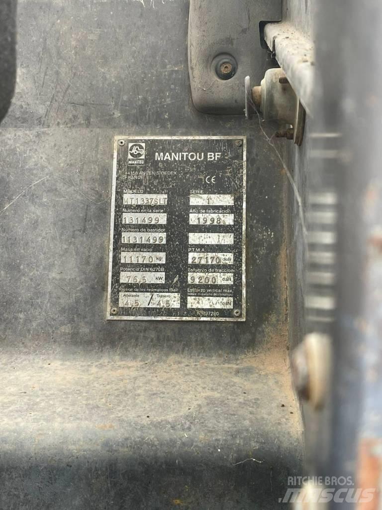 Manitou MT 1337 SL T Teleskopski viličari