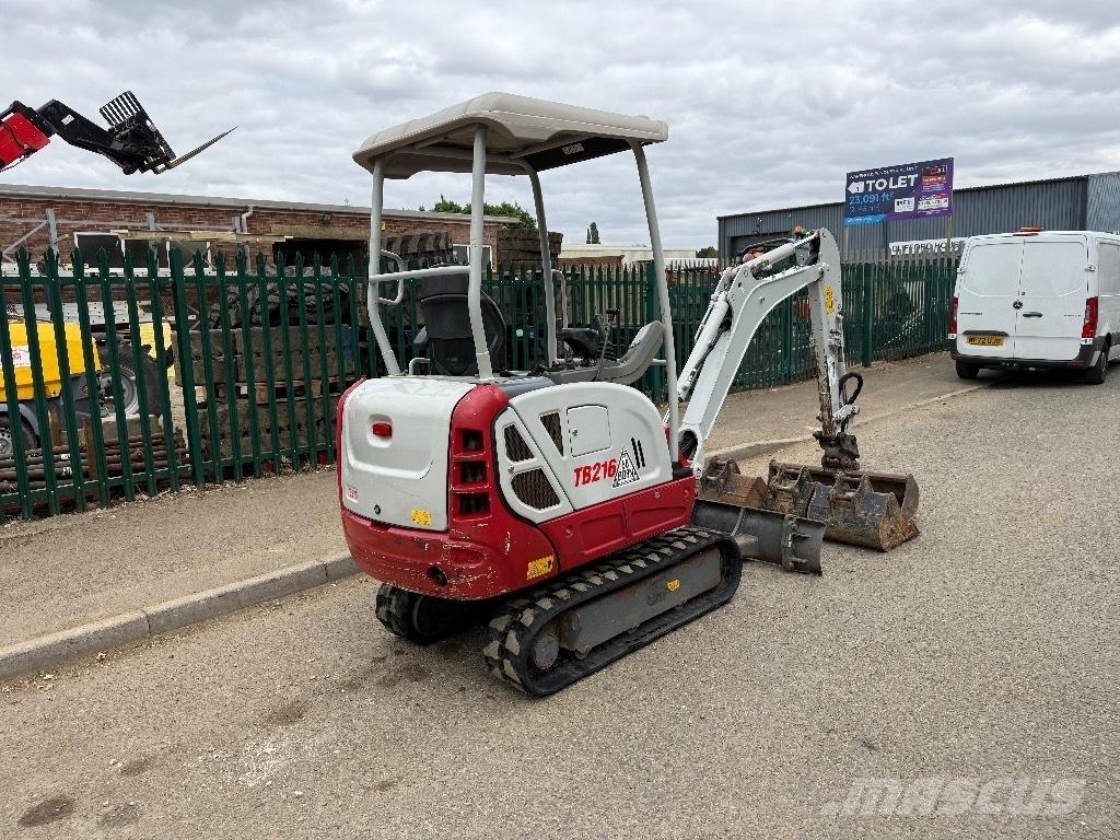 Takeuchi TB 216 Mini bageri <7t