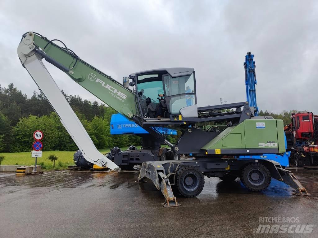 Fuchs MHL 340 Bageri za manipuliranje materijalom / otpadom