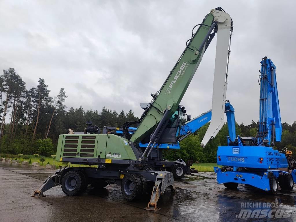 Fuchs MHL 340 Bageri za manipuliranje materijalom / otpadom