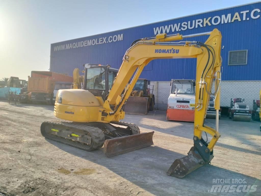 Komatsu PC 80 MR-5EO Midi bageri 7t – 12t
