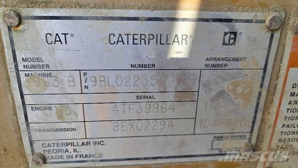 CAT 963 B Utovarivači gusjeničari
