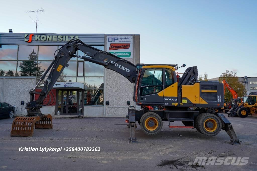 Volvo EW 200 E MH Bageri za manipuliranje materijalom / otpadom