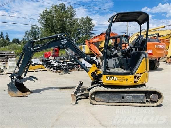 John Deere 27D Mini bageri <7t