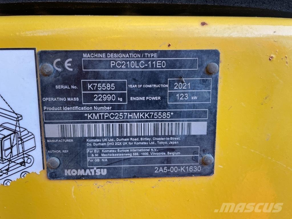 Komatsu PC 210 LC-11 Bageri gusjeničari