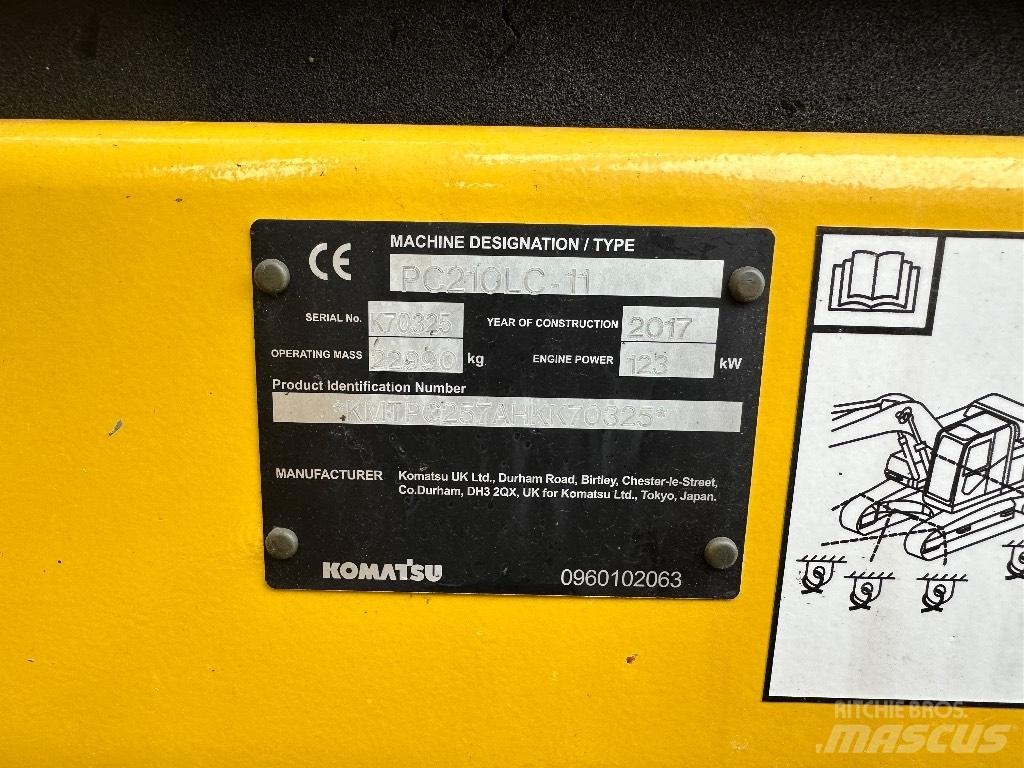 Komatsu PC 210 LC-11 Bageri gusjeničari
