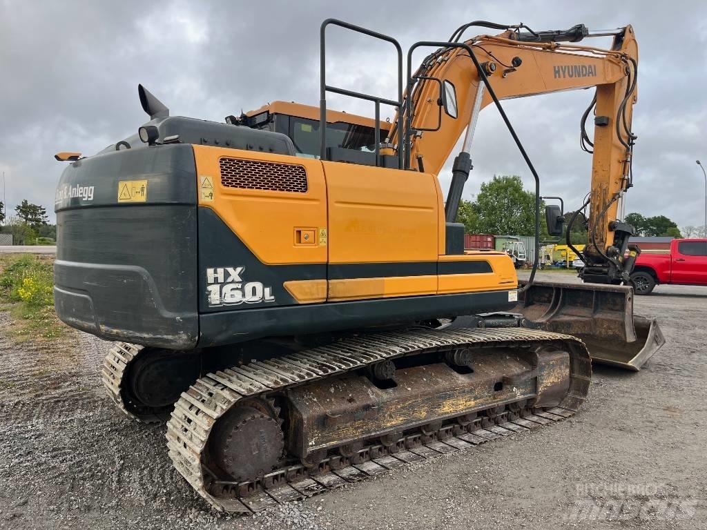 Hyundai HX 160 L Bageri gusjeničari
