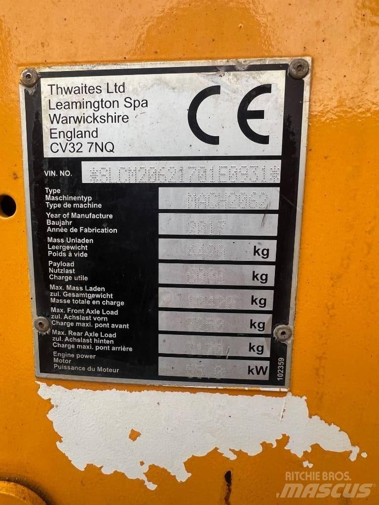 Thwaites MACH 2062 Zglobni demperi