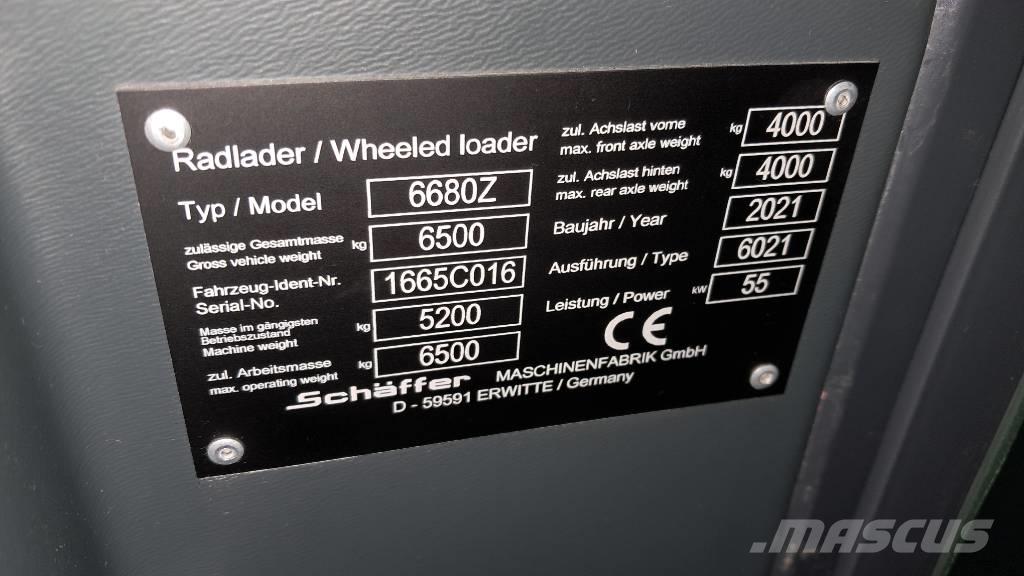 Schäffer 6680 Z Mini utovarivači