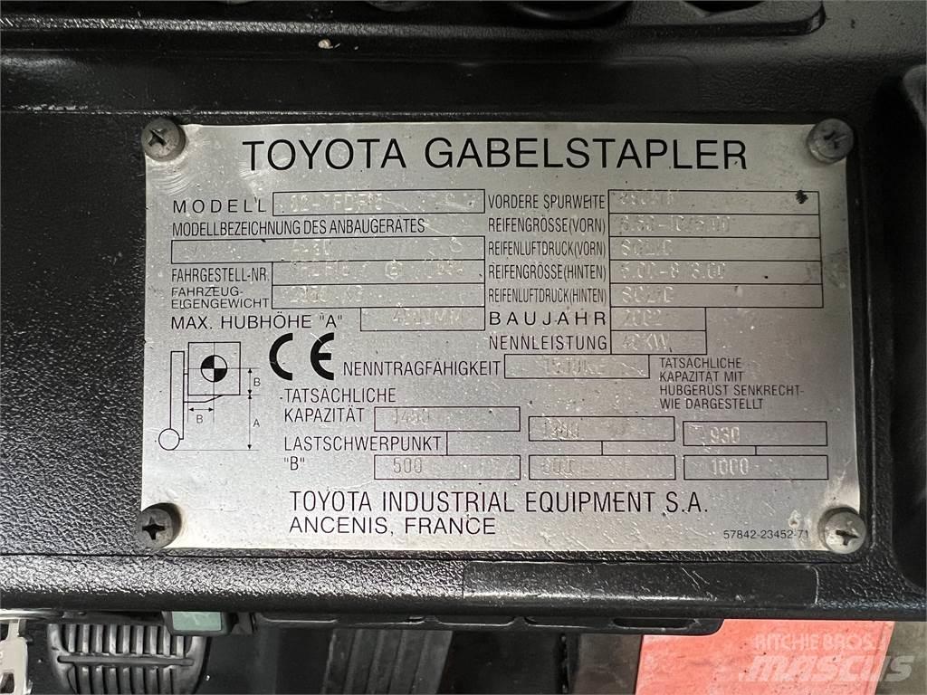 Toyota 02-7FDF15 Dizelski viličari