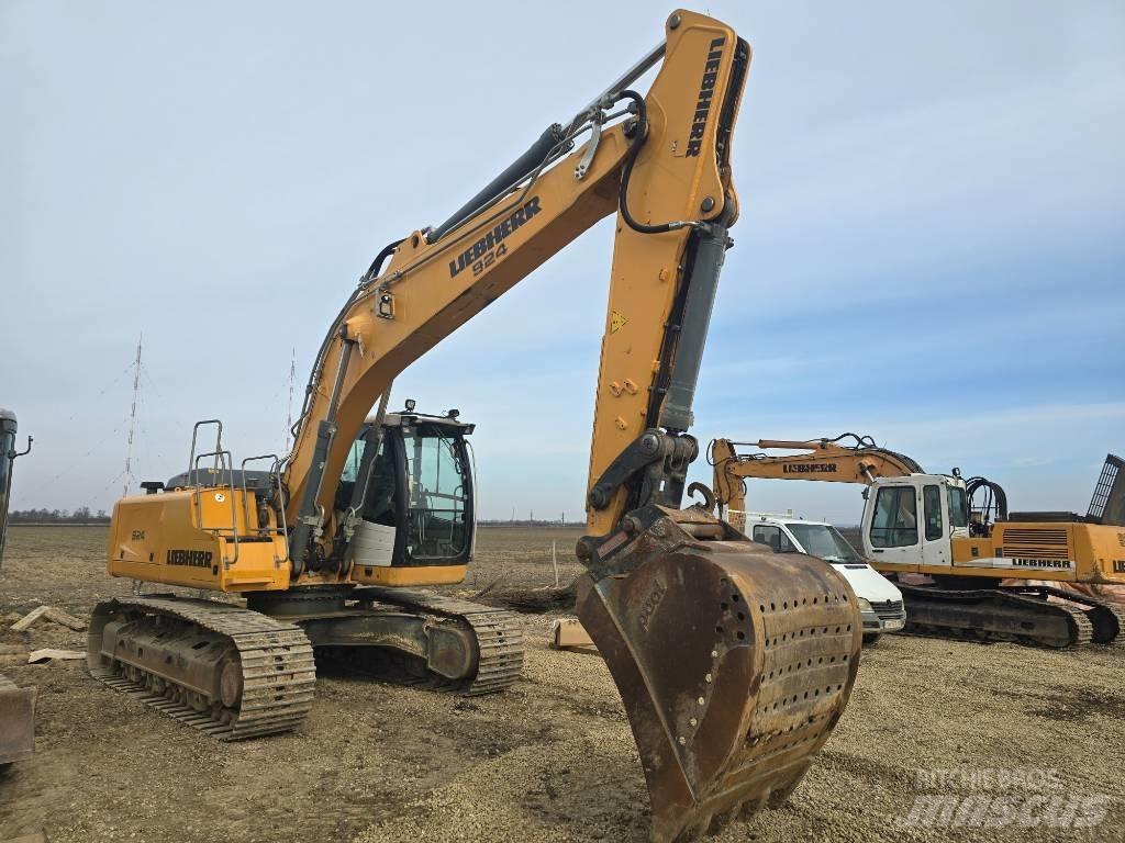 Liebherr R 924 Bageri gusjeničari