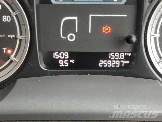 DAF CF 290 Kamioni s ravnim pločom / vitlom