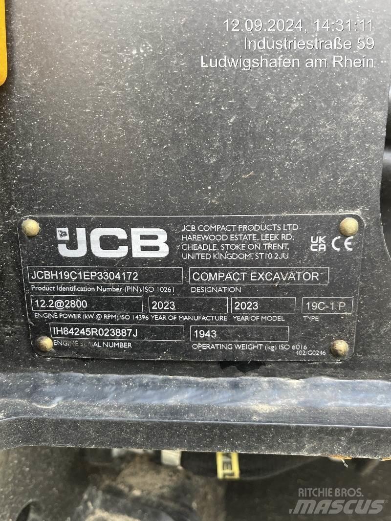 JCB 19C-1 Mini bageri <7t