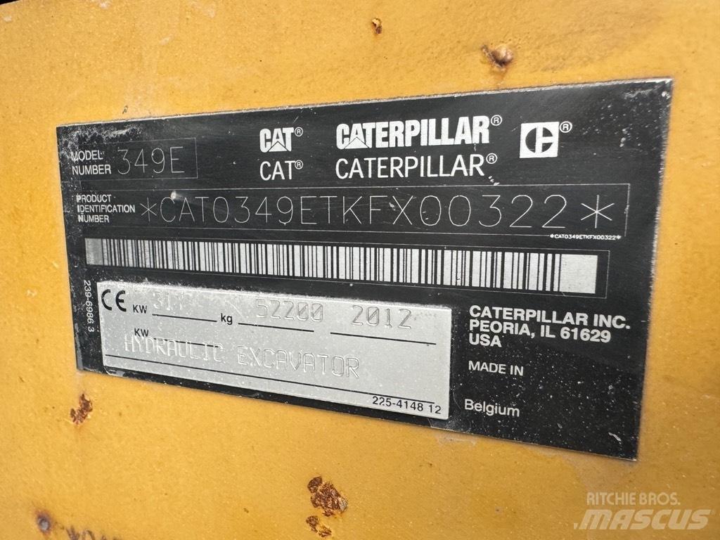 CAT 349 E Bageri gusjeničari