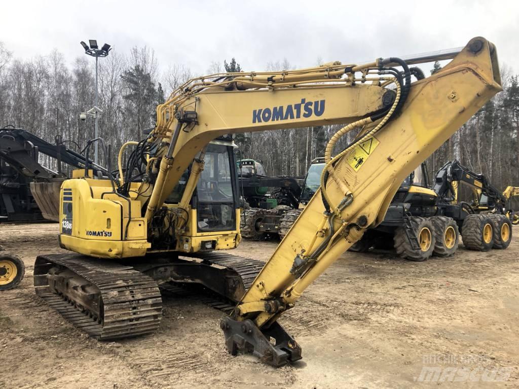 Komatsu PC 138 US-8 Bageri gusjeničari
