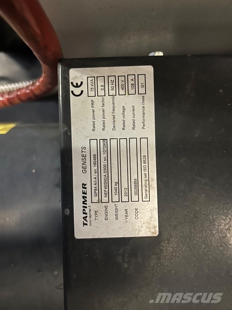 Genset GP84 75KVA Dizel agregati