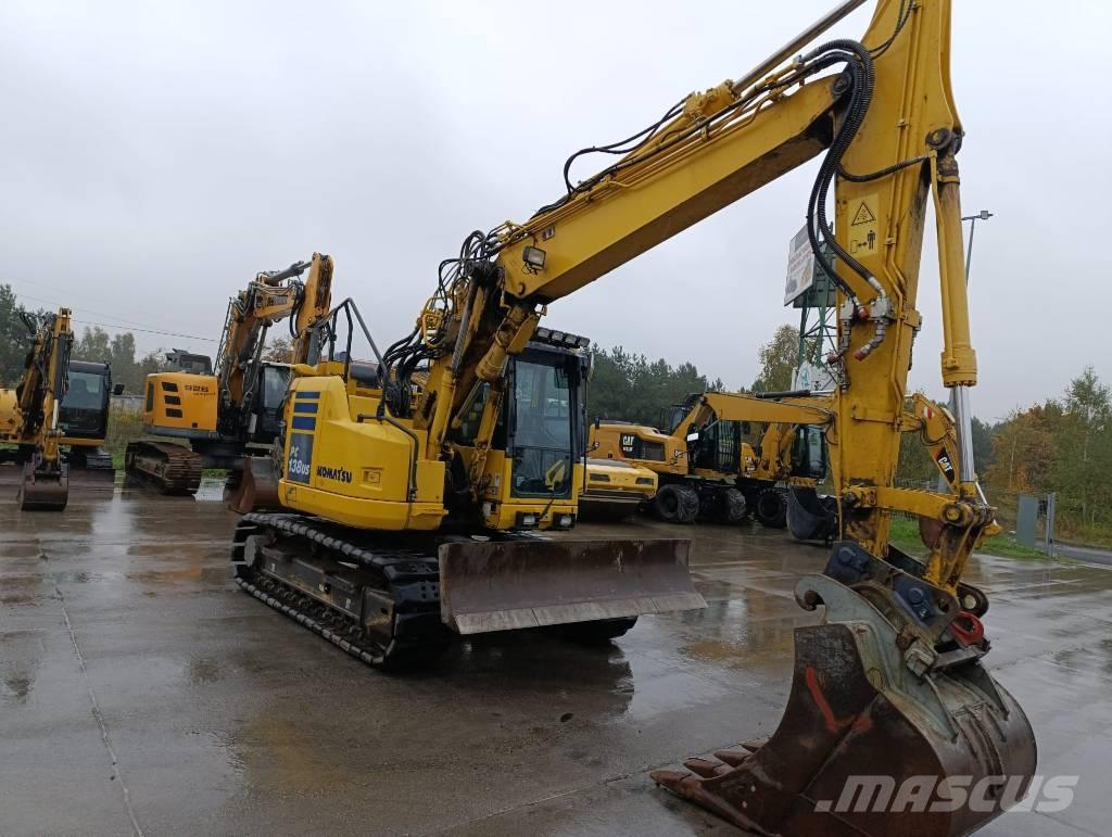 Komatsu PC 138 US-11 Bageri gusjeničari