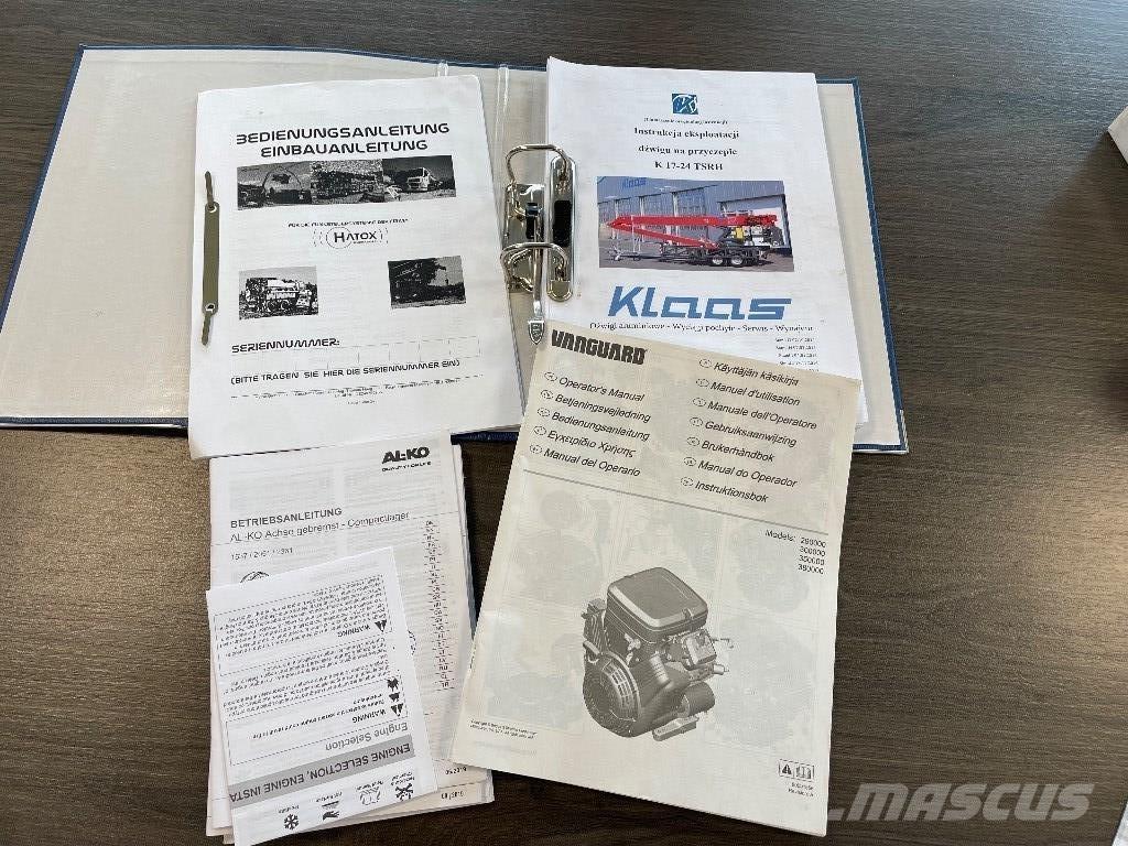 Klaas K 17-24 TSHR Rabljene dizalice za težak teren