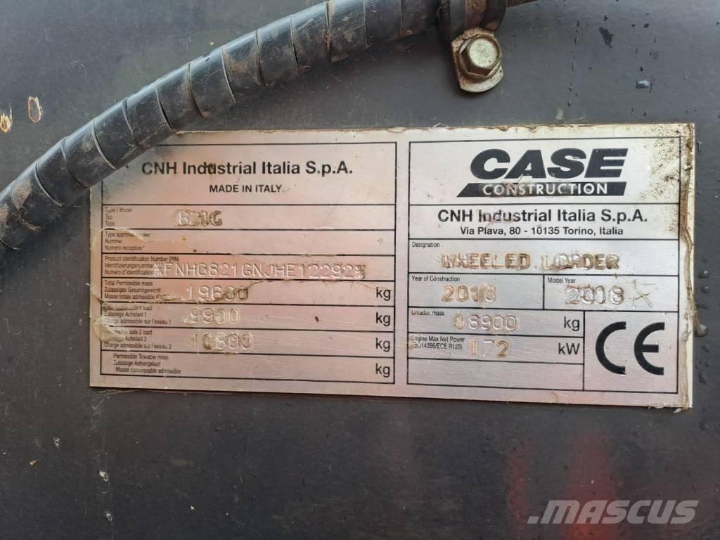 CASE 821g Utovarivači na kotačima