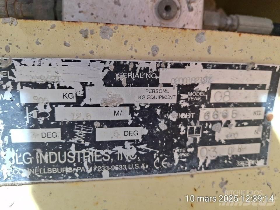 JLG 3394RT Škaraste platforme
