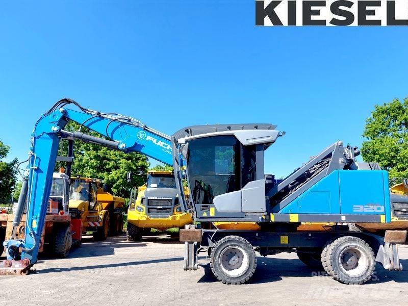 Fuchs MHL 320 F Bageri za manipuliranje materijalom / otpadom